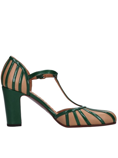 Fruta leather pumps CHIE MIHARA | FRUTA TROKAMARRONE-VERDE